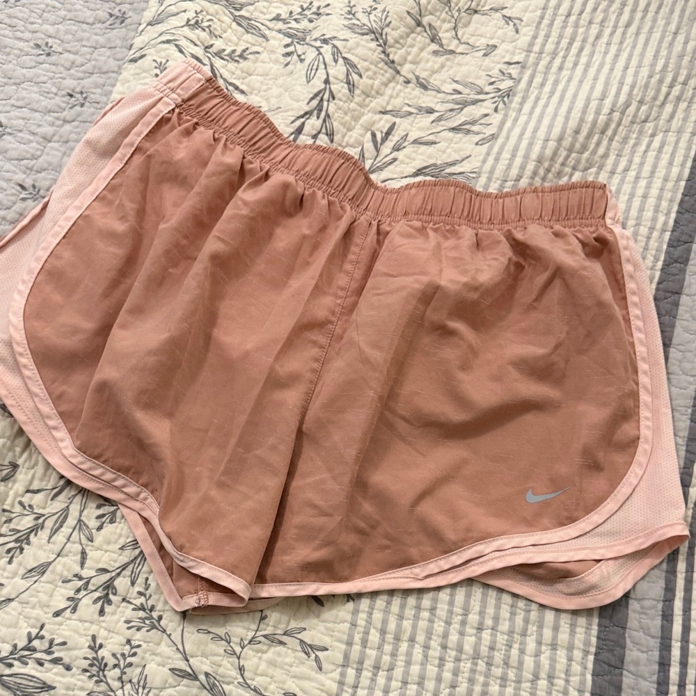 Nike Women's Athletic Shorts in peach